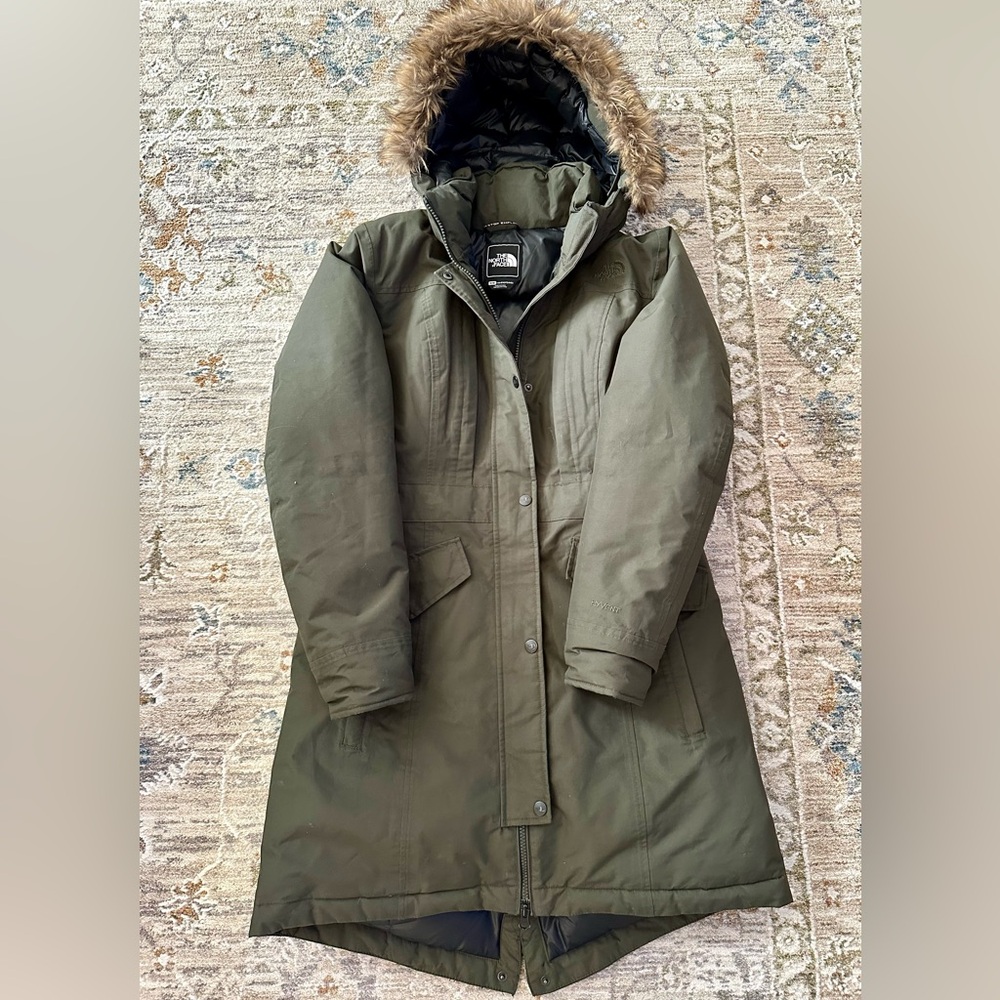 The North Face arctic parka